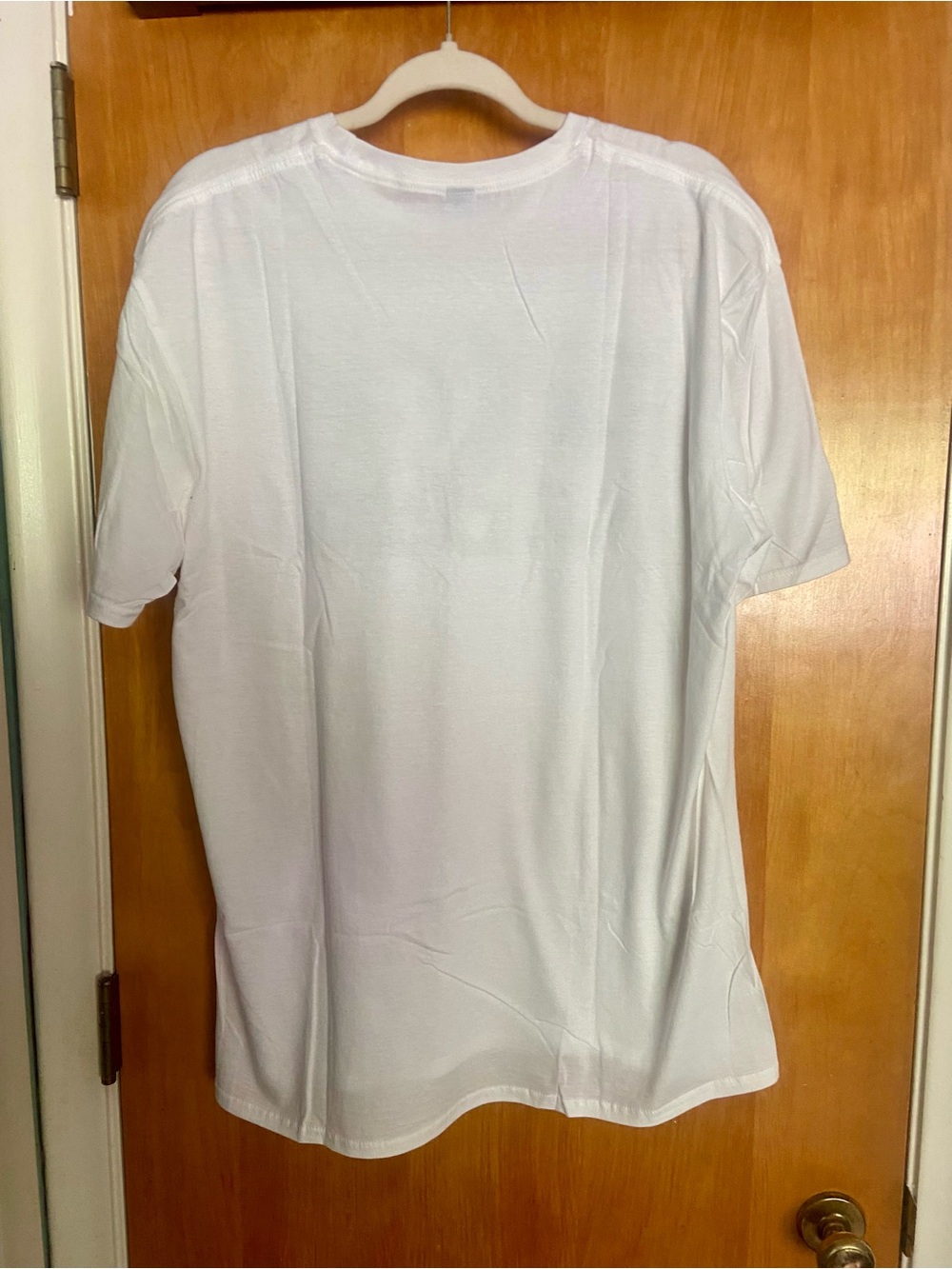 🇺🇸250 yrs!🧨Gildan White Tee with Red and Blue USA Star Graphic🇺🇸 - Picture 5 of 5